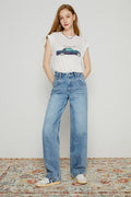 Hey Joanie 80's utility loose jeans with relaxed fit, high waist, and vintage-inspired denim style shown in the image.