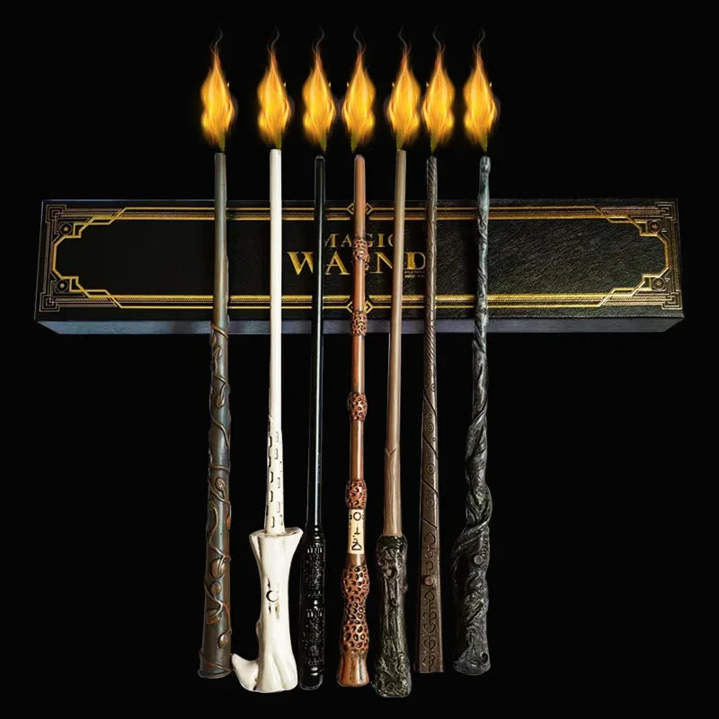 C&M Treasures fire-breathing magic wand toy with colorful design and flame effect, perfect for imaginative play and costume dressing