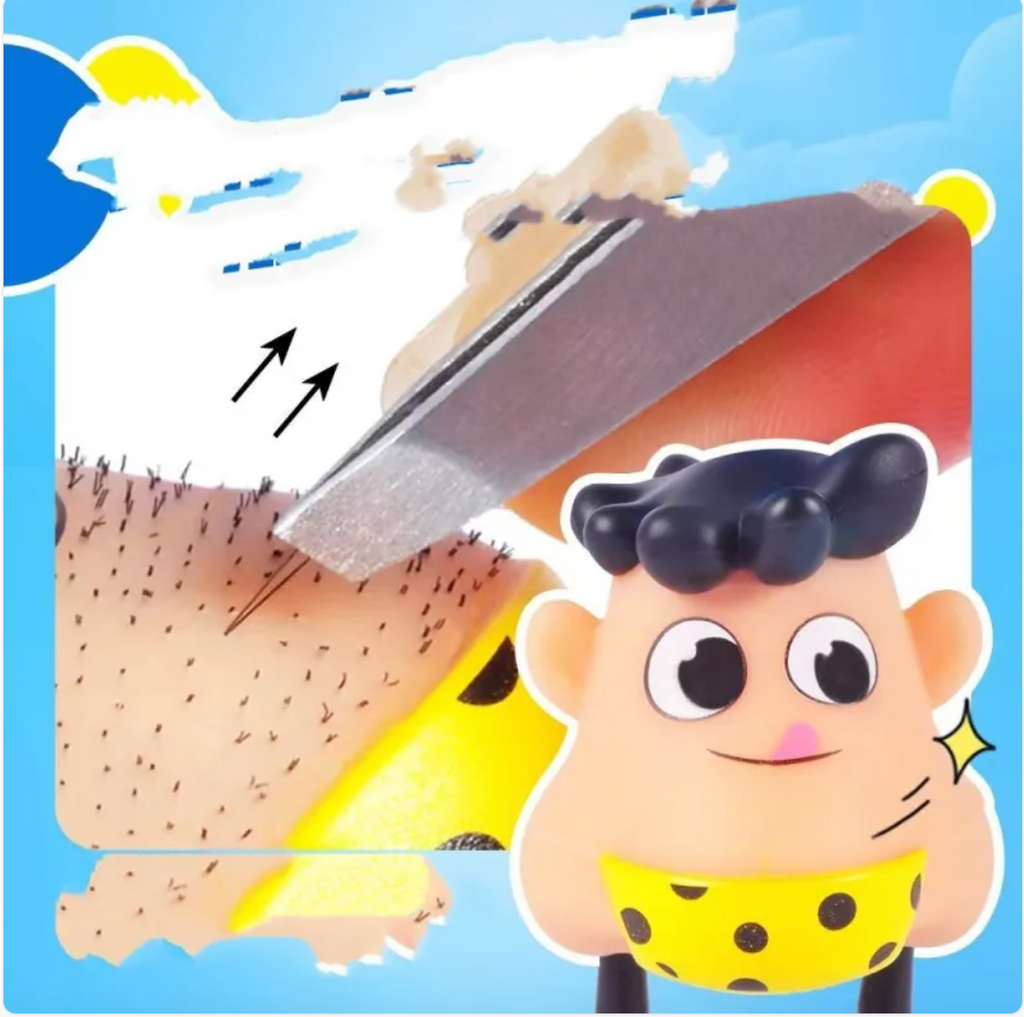 C&M treasures funny toy to vent beard, featuring humorous design and playful expression, perfect for beard enthusiasts.