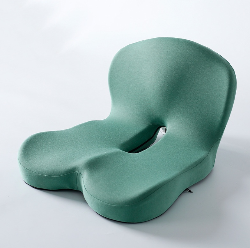 C&M Treasures memory foam ergonomic cushion with contoured design for comfortable support and improved posture.