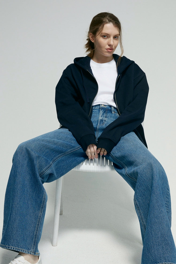 Hey Joanie Arc Jean HJ055 in denim, shown with a slim fit design and classic five-pocket style on a neutral background.