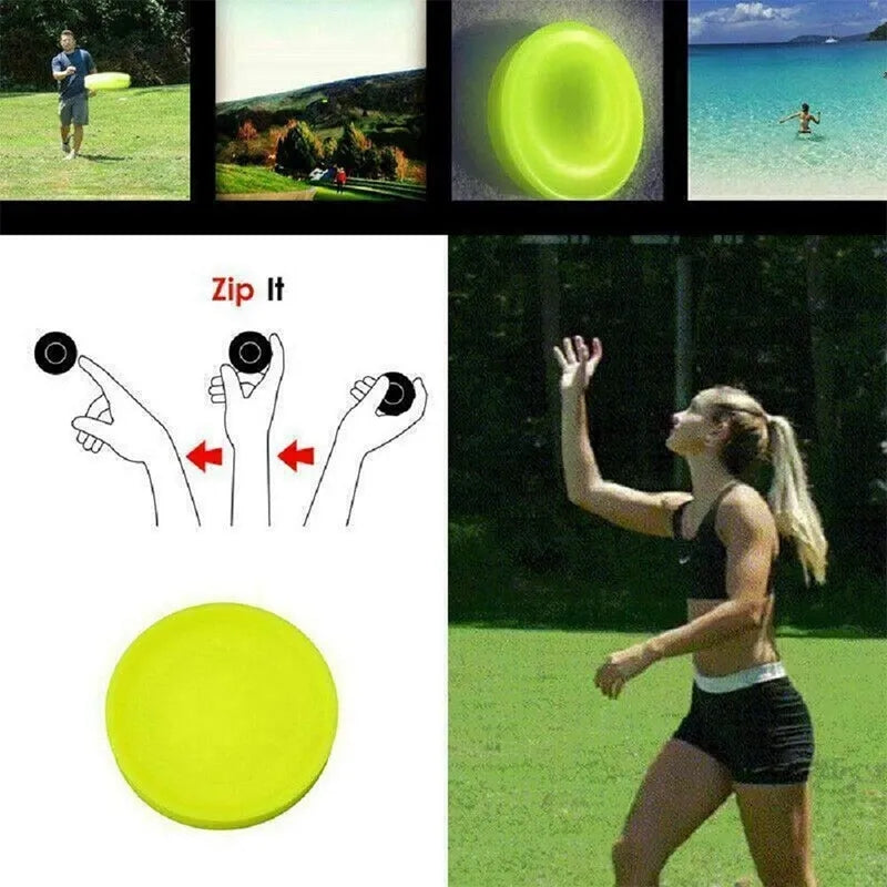Mini Flying Disc Catching Game by C&M Treasures, featuring colorful mini flying discs for outdoor play and catching fun.
