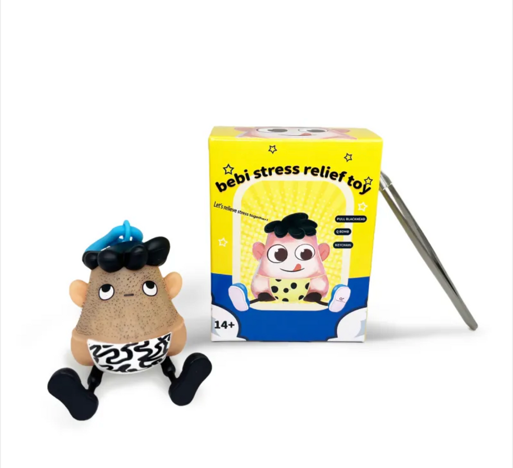 C&M treasures funny beard vent toy, a humorous novelty item designed to mimic a beard for playful venting and entertainment.