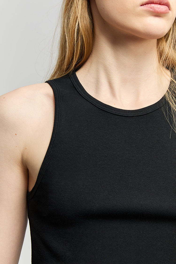 Hey Joanie Aero Tank HJ907 in soft pastel, sleeveless design, lightweight fabric, and relaxed fit, perfect for casual wear.