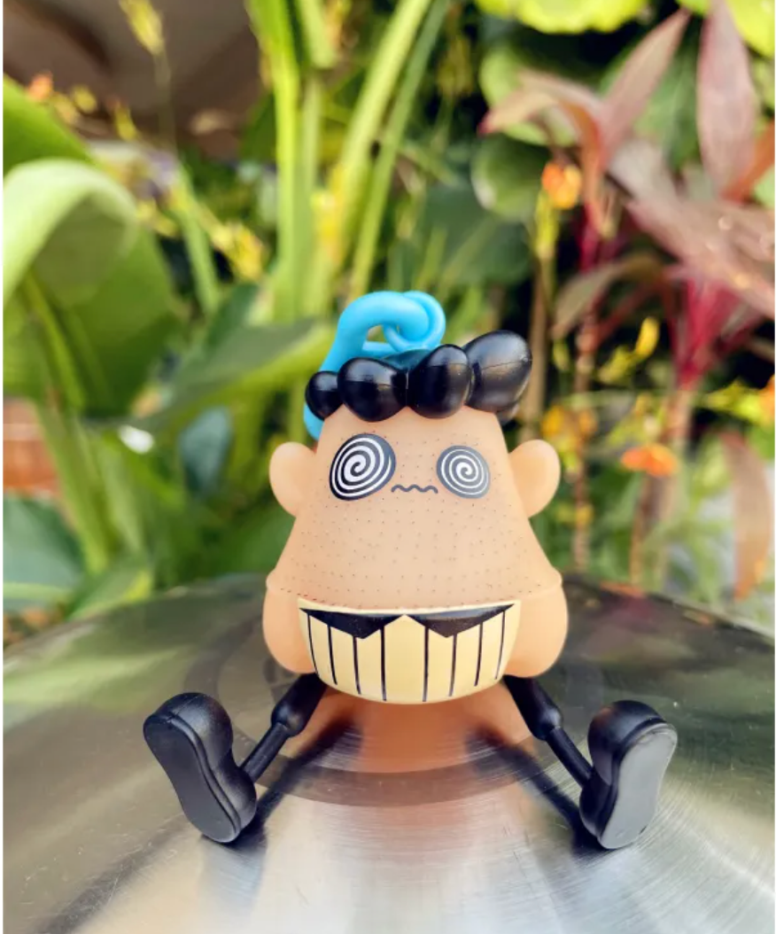 C&M treasures funny beard vent toy featuring a playful, humorous design for stress relief and entertainment.