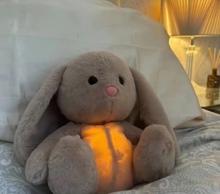 C&M Treasures baby soothing plush music toy with soft fabric and colorful design, ideal for calming infants and encouraging play.
