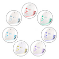 C&M treasures LED therapy face mask for skin rejuvenation with adjustable straps and LED light panels in a close-up view