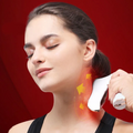 C&M Treasures Smart Relax Gua Sha Massager in black with ergonomic design for facial and body massage.